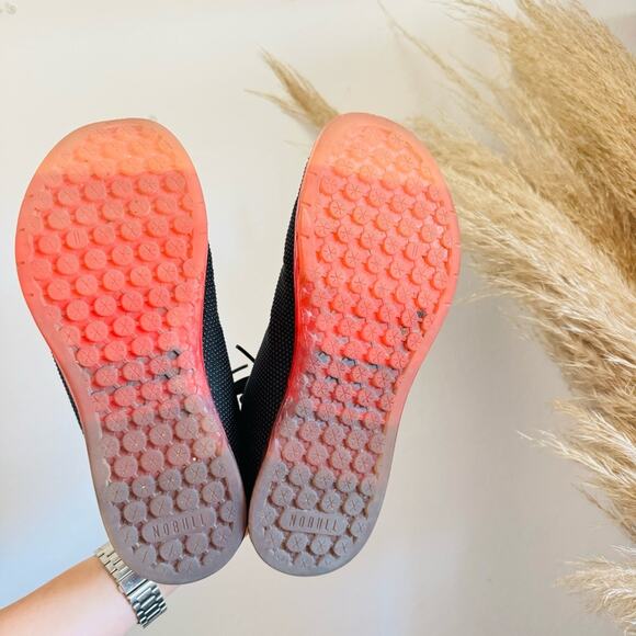 NOBULL Black Red Texture Gradient Unisex Lace Up Athletic Gym Shoe Sneakers 10.5 - Picture 3 of 11